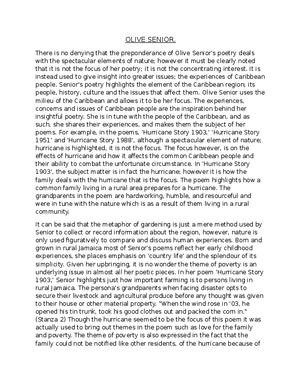 Plants by olive senior quizlet picture