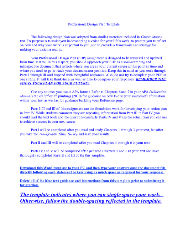 (DOC) PDP+Template