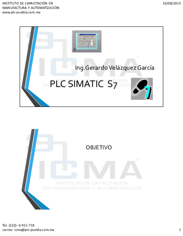 (PDF) PLC SIMATIC S7