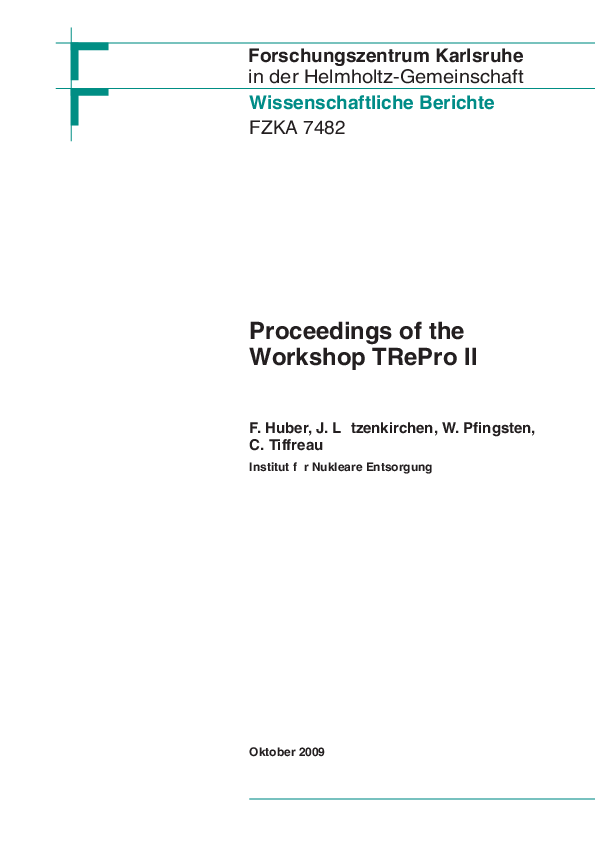 (PDF) Experimental investigation and numerical modelling of transient ...