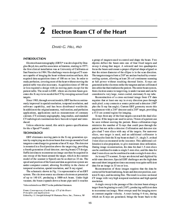 (PDF) Electron Beam CT of the Heart