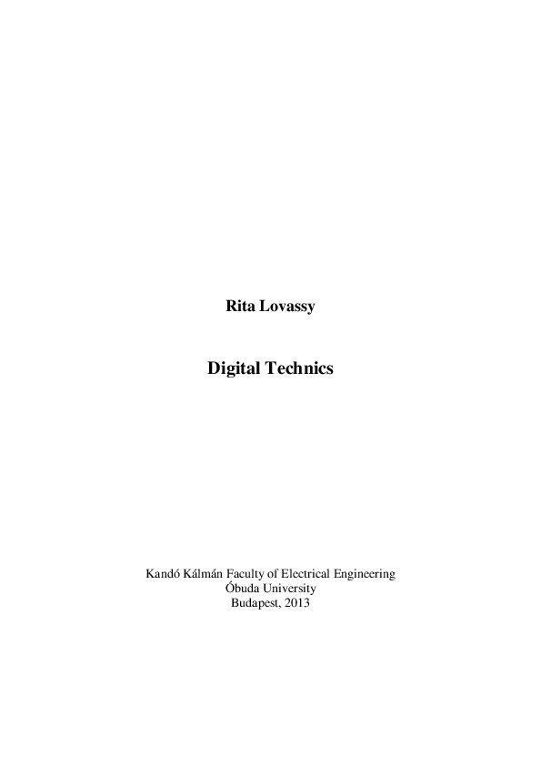 (PDF) DigitalDesignby JohnWakerly PDF Manu Bhatia Academia.edu