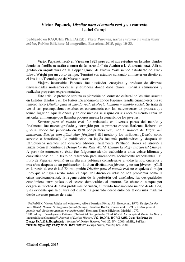 Victor Papanek Pdf