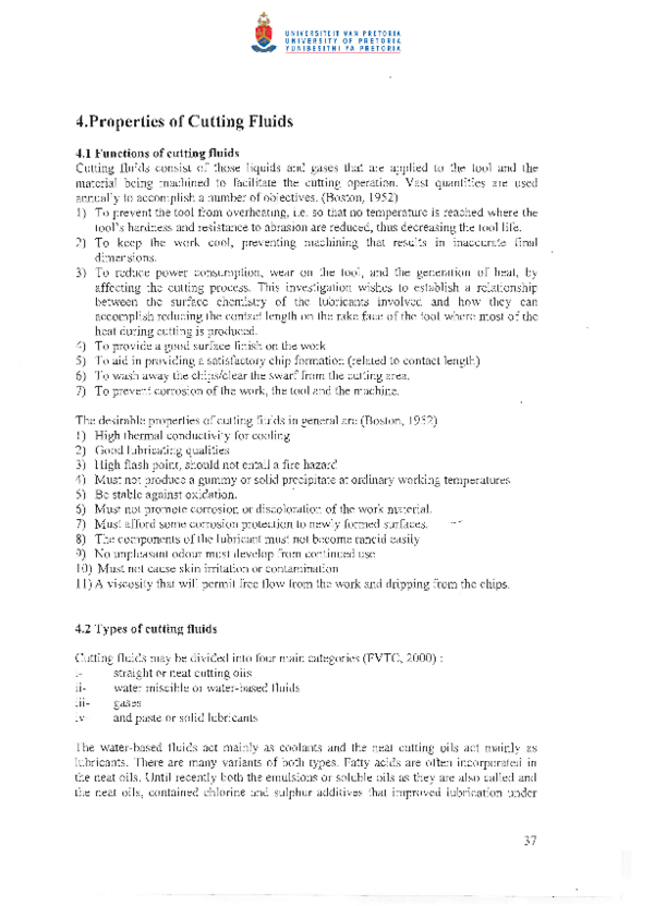 (PDF) 4.Properties of Cutting Fluids ahmed nassr Academia.edu