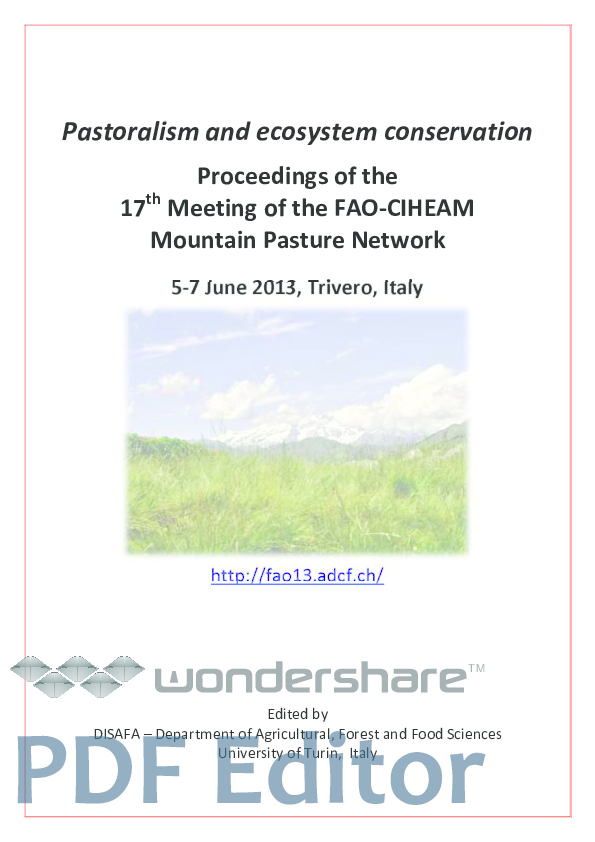 (PDF) Restoration of shrubencroached grasslands through the