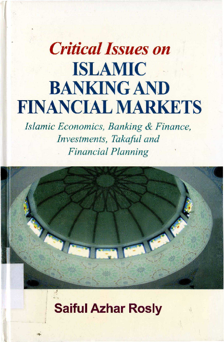 (PDF) Critical issues on Islamic banking and financial markets