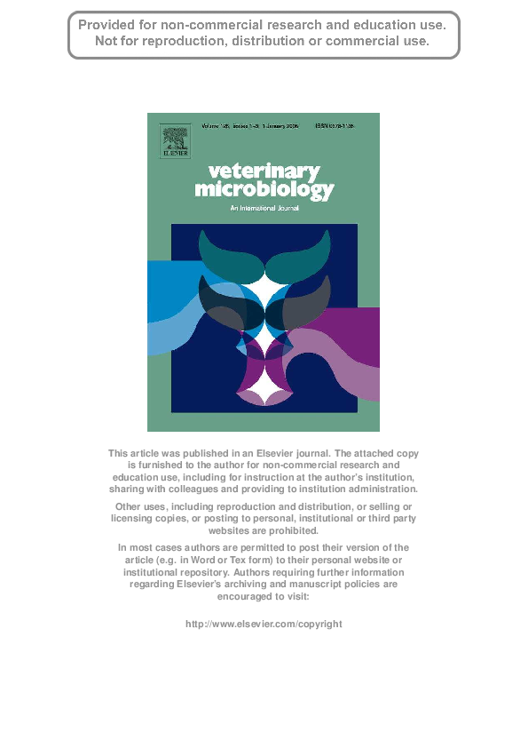 (PDF) Detection of footandmouth disease virus by nucleic acid