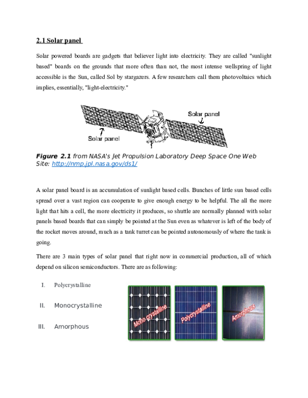 (DOC) Solar panel