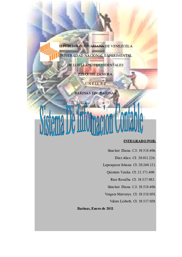 (DOC) Sistema De Informacion Contable