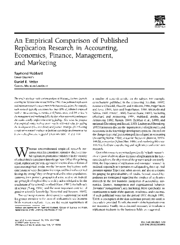 Replications in experimental research picture