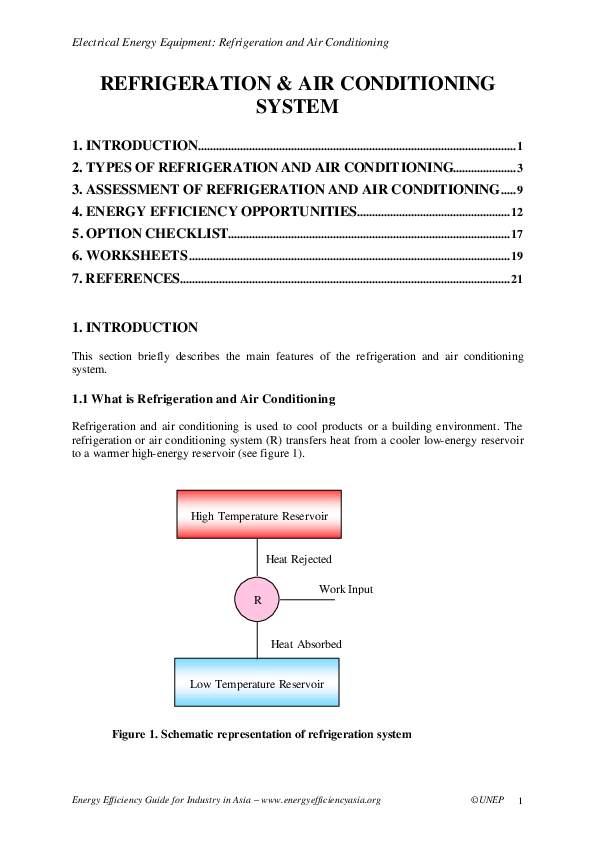 (PDF) Electrical Energy Equipment Refrigeration and Air Conditioning