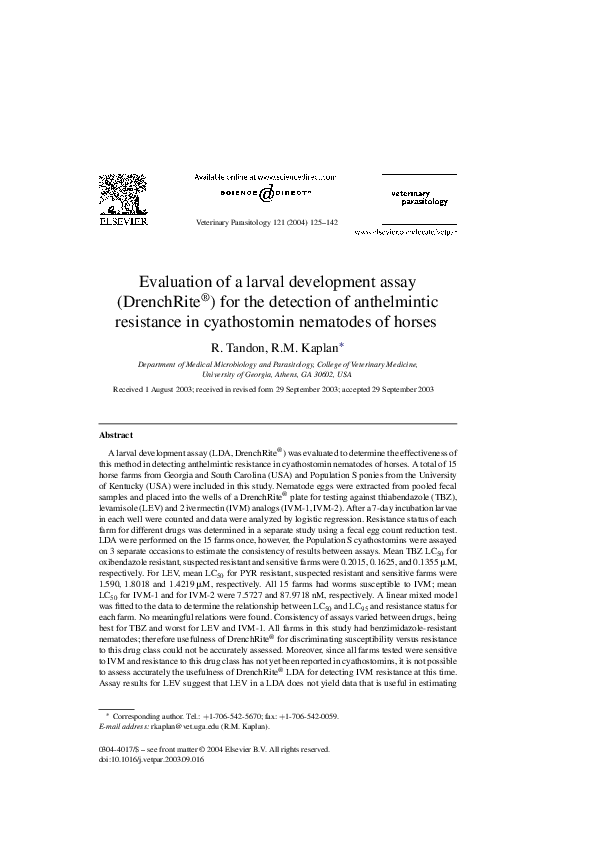 Thesis anthelmintic resistance 05 image