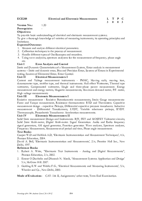 (PDF) ECE205 Electrical and Electronic Measurements its my Academia.edu