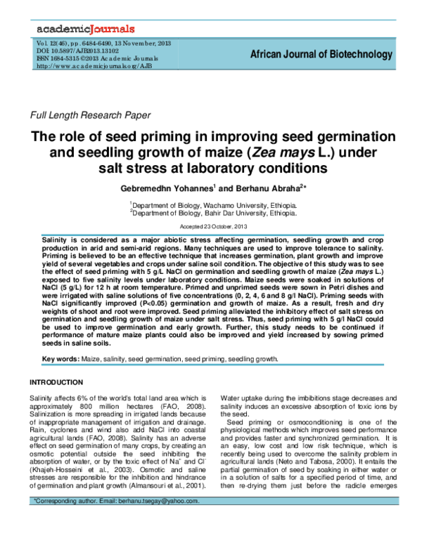 Priming spinach seed image