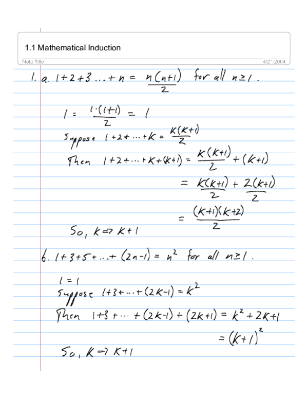 Mathematical induction prove picture