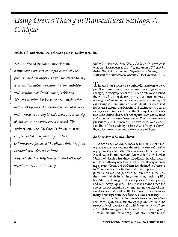 History of transcultural nursing image