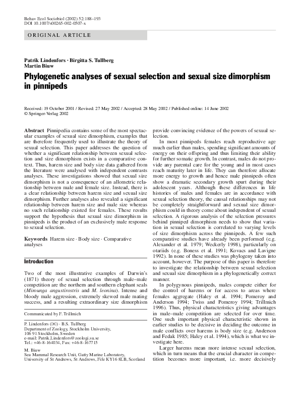 Competition for mates picture