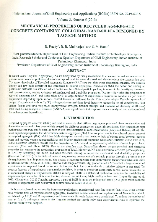 (PDF) Mechanical properties of recycled aggregate concrete under ...