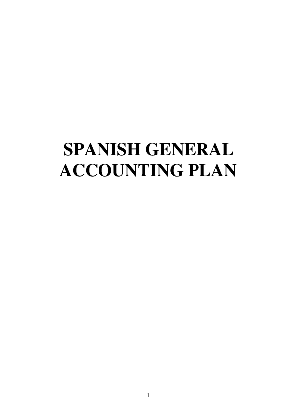 (PDF) SPANISH GENERAL ACCOUNTING PLAN Ana García Vivancos Academia.edu