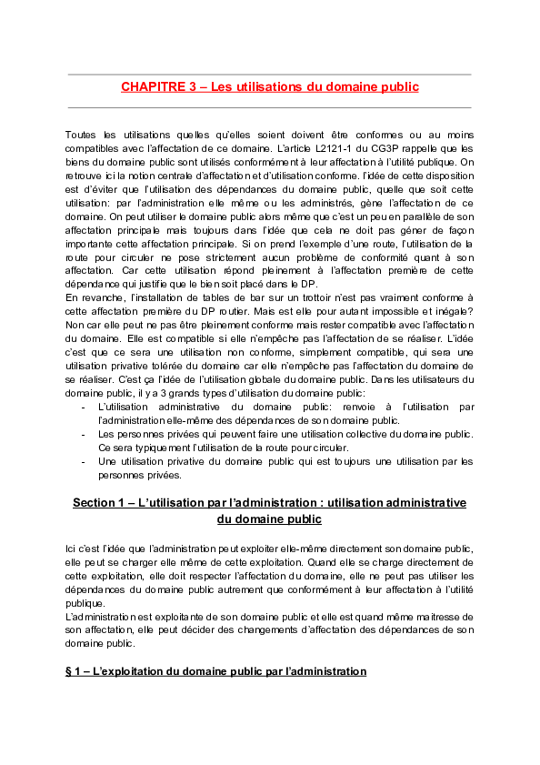 L affectation du domaine public dissertation 05 picture