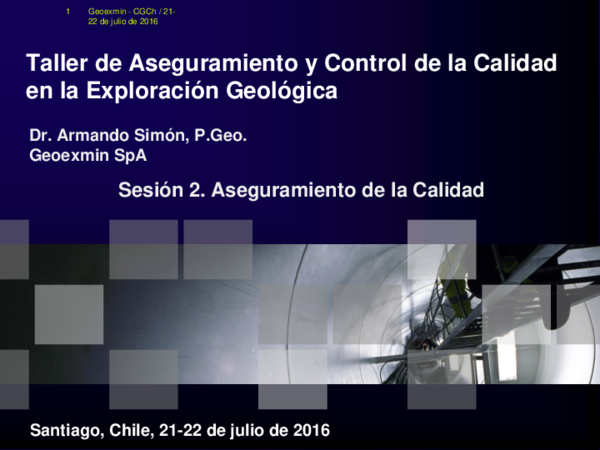 (PDF) Sesión 2. Aseguramiento de la Calidad Taller de Aseguramiento y ...