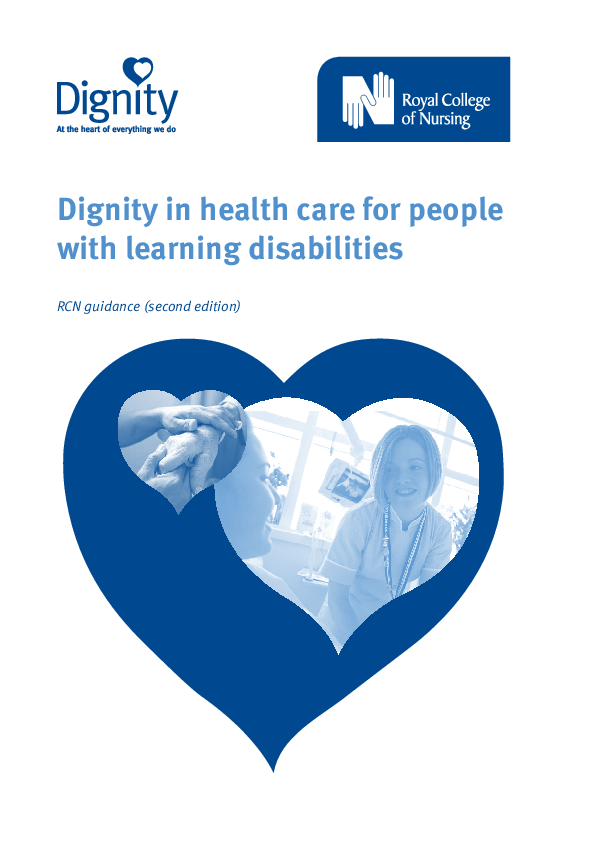 (PDF) Dignity in health care for people with learning disabilities RCN ...