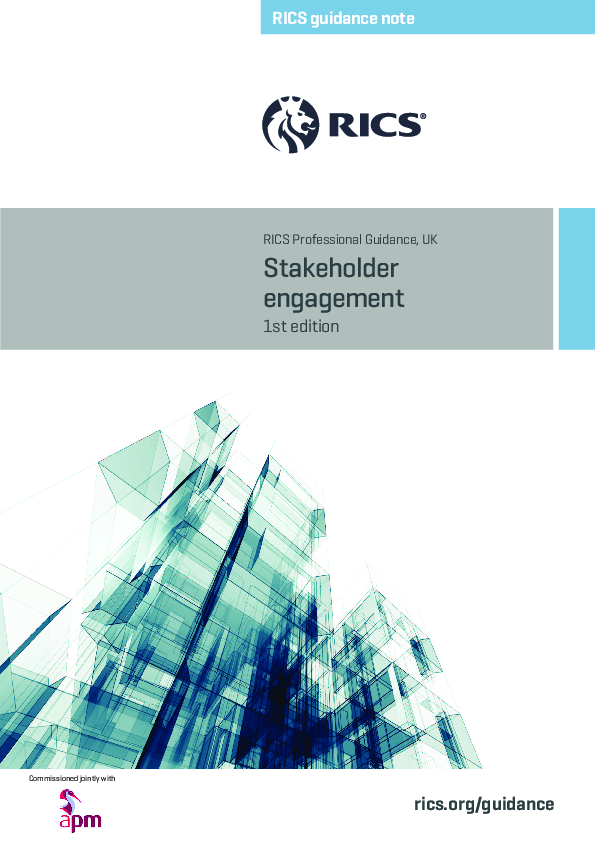 (PDF) RICS Professional Guidance, UK