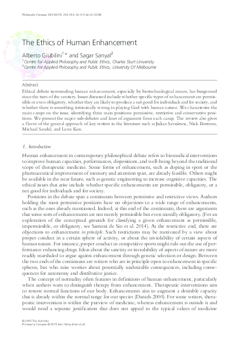 Moral enhancement examples image