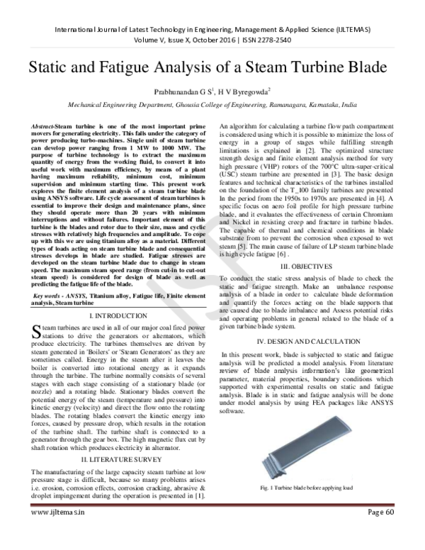 Steam turbine essay picture