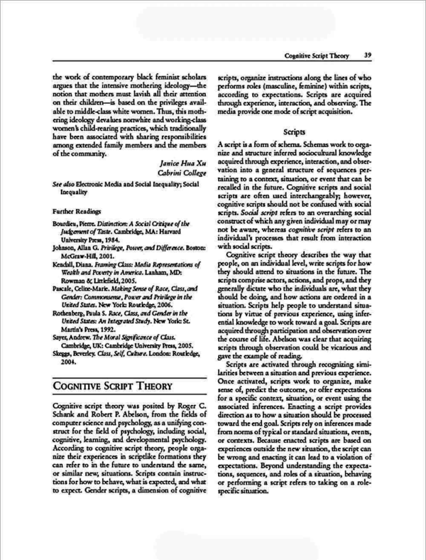 (PDF) Cognitive Script Theory Derek Bolen Academia.edu
