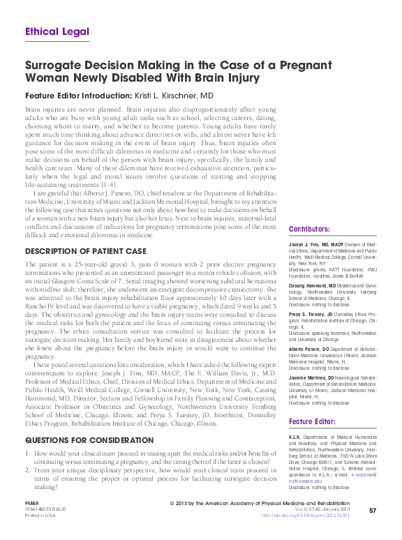 Surrogacy thesis image