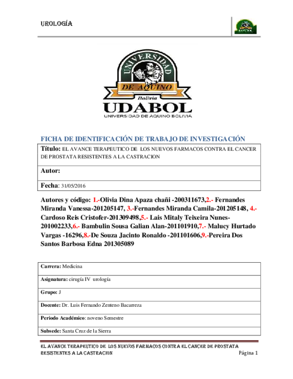 cancer de prostata trabajos de investigacion cancer de prostata trabajos de investigacion
