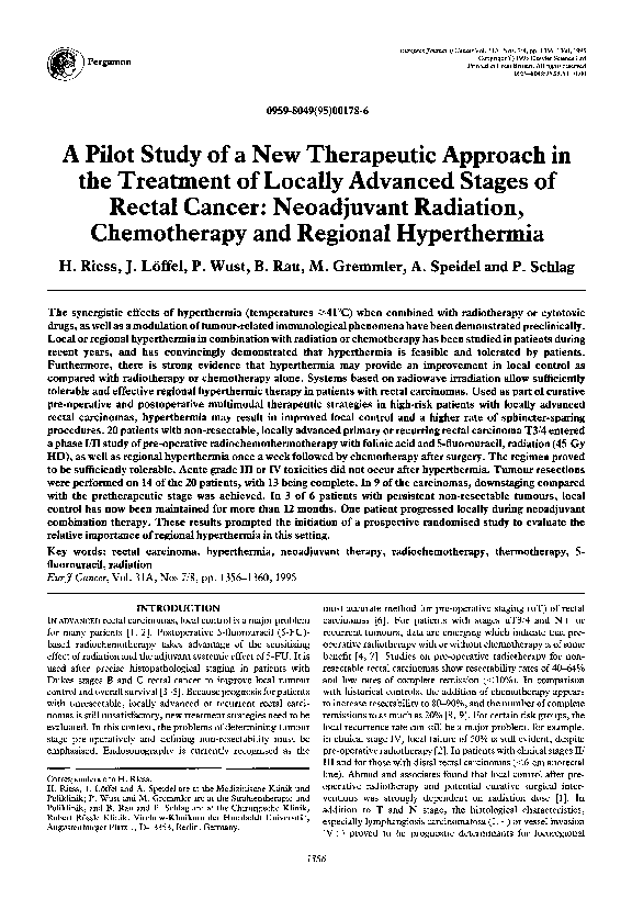 (PDF) A pilot study of a new therapeutic approach in the treatment of ...