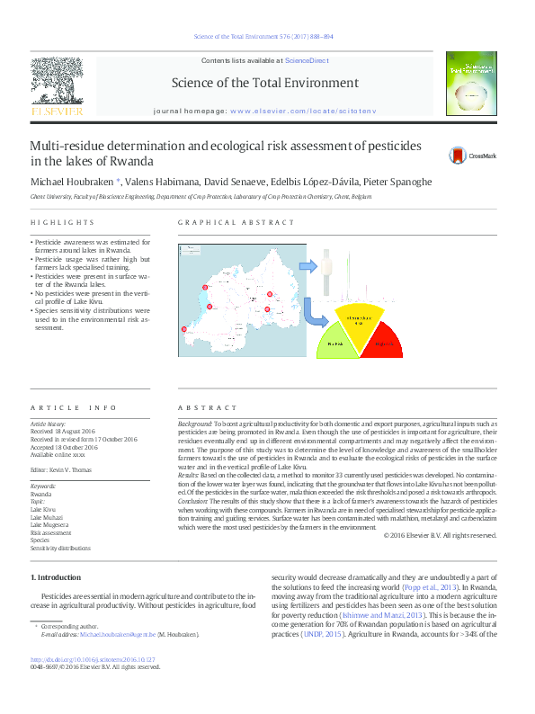 Factsheet On Ecological Risk Assessment For Pesticides – CNGMO