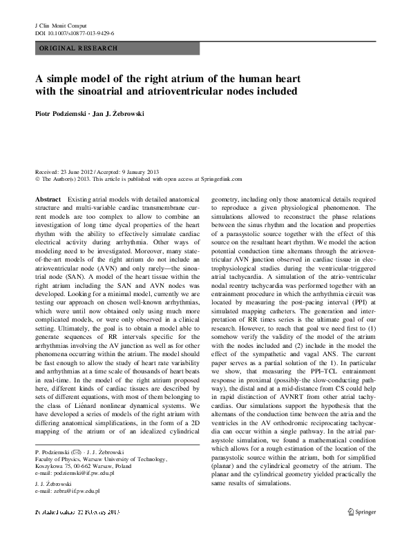 Openings of right atrium image