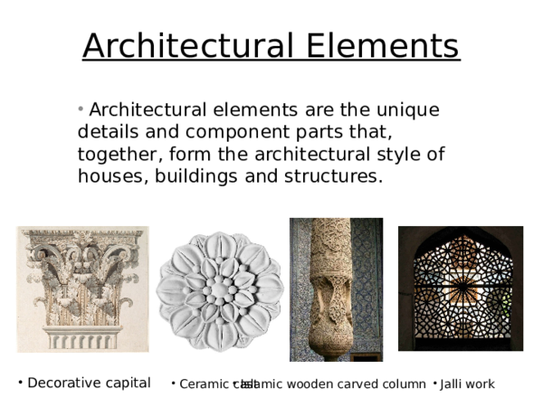 (PPT) Architectural Elements