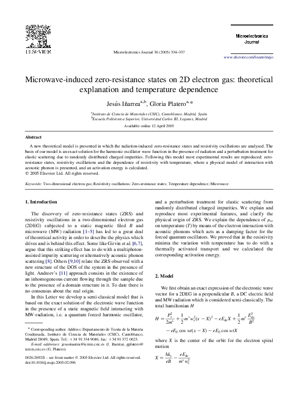 (PDF) Microwave-induced zero-resistance states on 2D electron gas ...