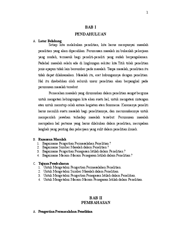 Penegasan Istilah Dalam Penelitian Rtf Miftakhul Jannah Academia Edu