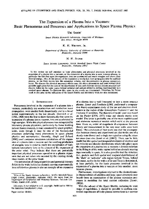 Space plasma waves image