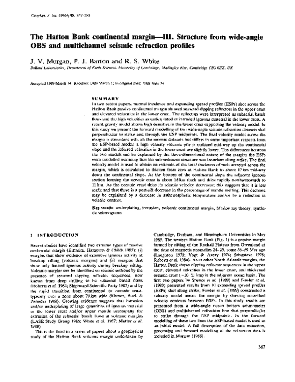 What is a typical characteristic of passive margins picture