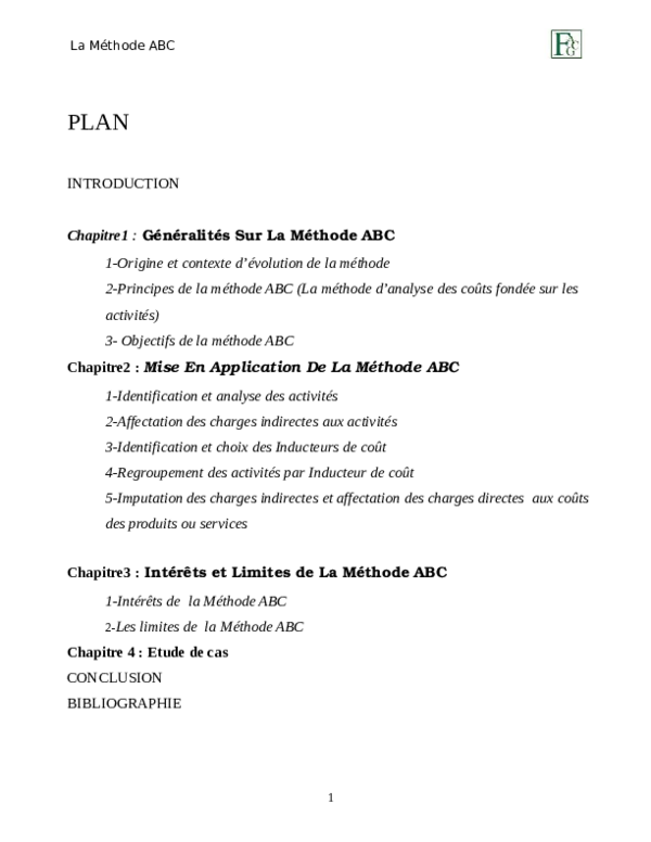 (PDF) La Méthode ABC