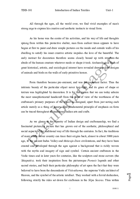 Pdf Introduction Of Indian Textiles Pdf Introduction Of Indian Textiles