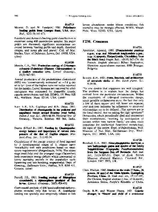 Pdf Genetic Changes In Fitness And Yield Of A Crustacean Population In A Controlled Environment Roger Doyle Academia Edu