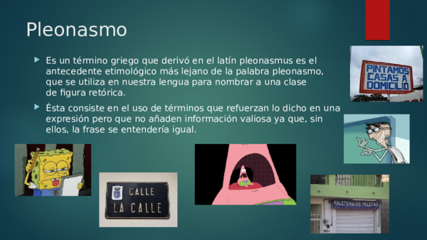 (PPT) Pleonasmo