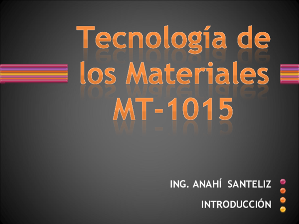 (PDF) tecnologia de los materiales