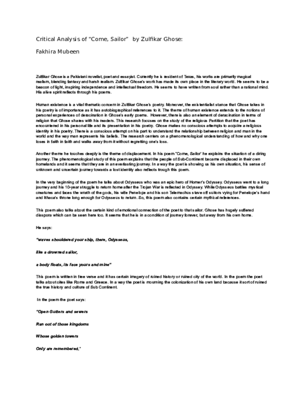 Sailor on horseback critical essays 08 picture