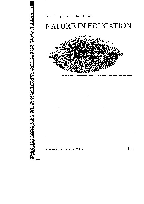 (PDF) Nature, Art and Aesthetic and Environmental Education Athanasia