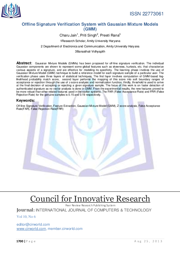 Research paper on signature verification picture