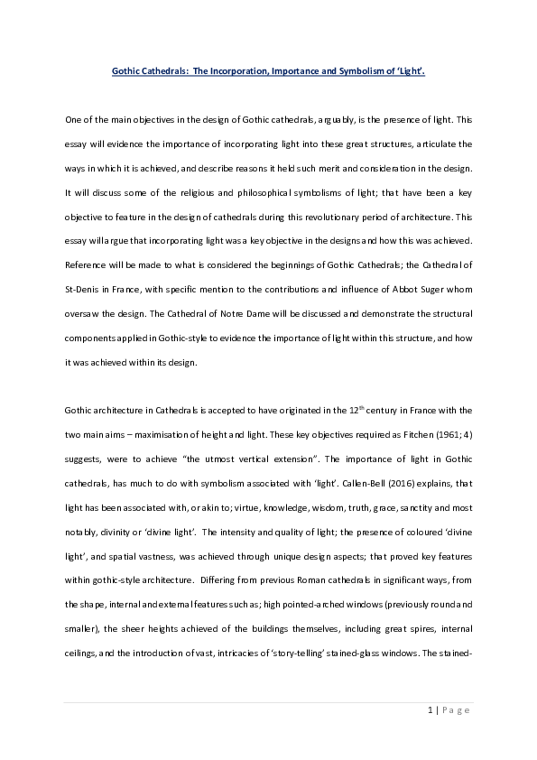 Gothic cathedrals picture