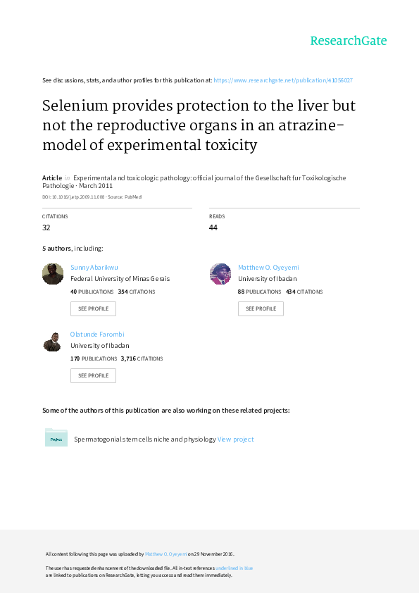 How to treat selenium toxicity image